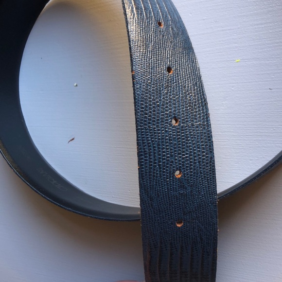 🎉Host Pick🎉 Cipriani lizard grain leather belt - Picture 5 of 5